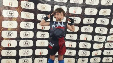 حمزة محمد بطلا للجمهورية في الكيك بوكسينك للبراعم