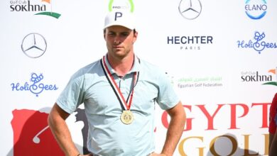الألماني نيكولاس هوردير يخطف لقب الجولة التاسعة لسلسلة جولف مصر العالمية