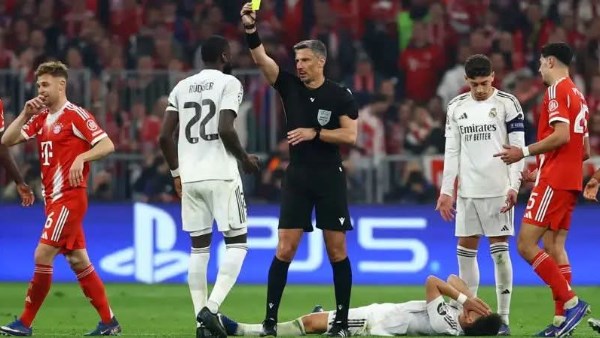 لا يوجد أسوأ من ذلك.. تقييم فاضح لحكم مباراة ريال مدريد وبايرن ميونخ