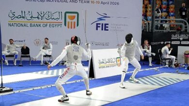 انطلاق بطولة كأس العالم لسلاح الشيش بالقاهرة بمشاركة 44 دولة