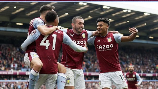 أستون فيلا يتقدم على بولونيا بثلاثية نظيفة بالشوط الأول بإياب ربع نهائي الدوري الأوروبي