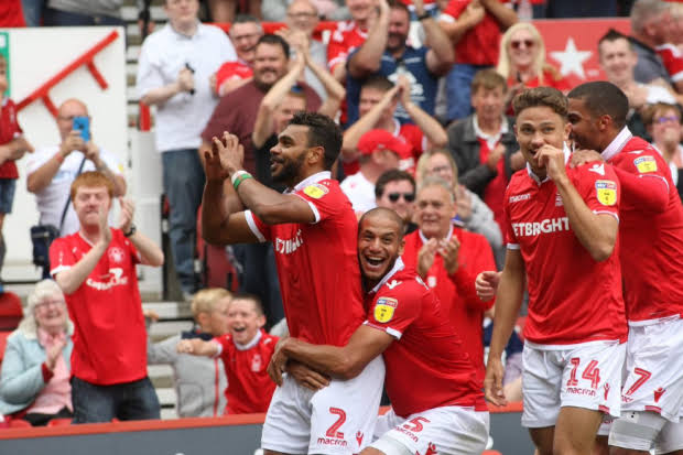 نوتينجهام فورست يتقدم على بورتو بهدف نظيف بالشوط الأول بإياب ربع نهائي الدوري الأوروبي