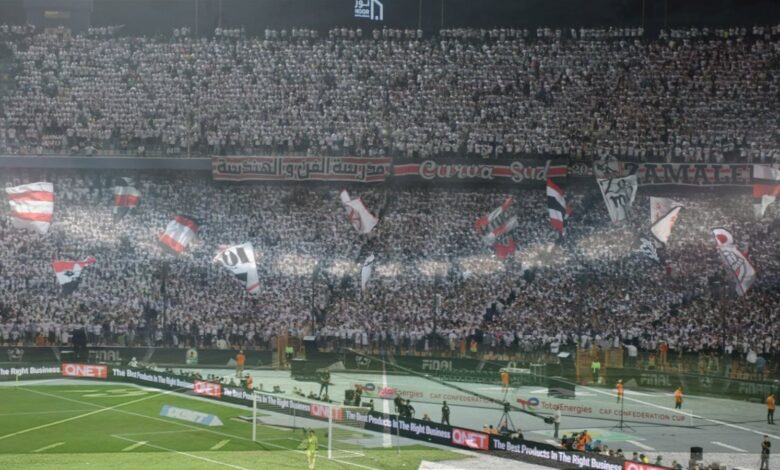 تعظيم سلام.. سيف زاهر يشيد بجمهور الزمالك في استاد القاهرة