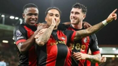 بورنموث يفوز على نيوكاسل 2-1 في الدوري الإنجليزي