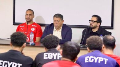 رئيس بعثة اليد : سعيد ببرونزية البحر المتوسط.. وكنا نستهدف الذهب