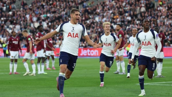 شوط أول إيجابي بين توتنهام وبرايتون في الدوري الإنجليزي