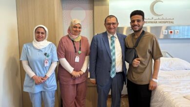 مصطفى فتحي يجري جراحة ناجحة في الترقوة.. صور