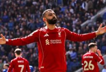 صلاح يعادل رقم جيرارد في ديربي ميرسيسايد.. ويقترب من الانفراد بالصدارة