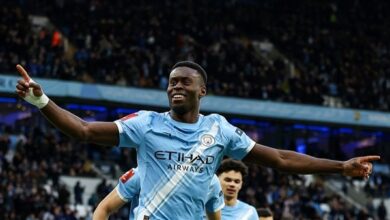 تشكيل مانشستر سيتي أمام أرسنال في البريميرليج.. موقف مرموش