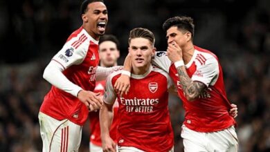 قوة هجومية.. تشكيل ناري لـ أرسنال أمام مان سيتي في قمة الدوري الإنجليزي