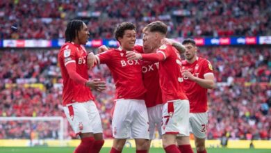 نوتنجهام فورست يفوز على بيرنلي 4-1 في الدوري الإنجليزي