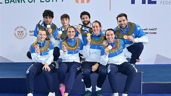 إيطاليا تحصد ذهبيتي الفرق بكأس العالم لسلاح الشيش بالقاهرة