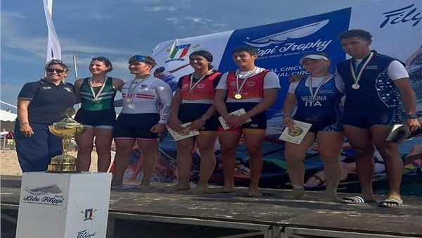 وزير الرياضة يهنئ المنتخب الوطني للتجديف بحصده 3 ميداليات في بطولة ليدو فيليبي