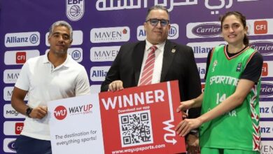 هاجر عامر أفضل لاعبة في نهائي كأس مصر لكرة السلة