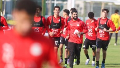 منتخب الناشئين يواصل تدريباته استعداداً لكأس الأمم الأفريقية