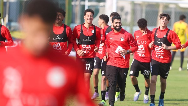 منتخب الناشئين يواصل تدريباته استعداداً لكأس الأمم الأفريقية