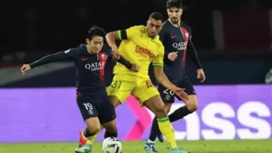 مصطفى محمد يخسر مع نانت ضد باريس سان جيرمان