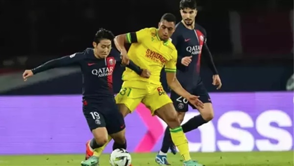 مصطفى محمد يخسر مع نانت ضد باريس سان جيرمان