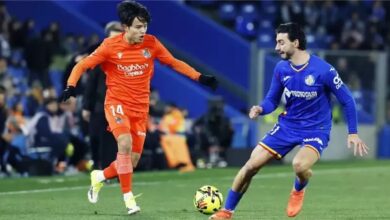 خيتافي يحسم مواجهة سوسيداد ويقترب من المراكز الأوروبية بالدوري الإسباني