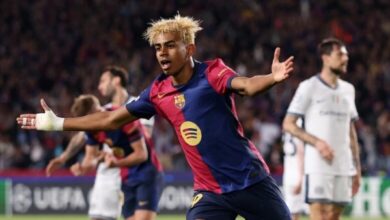 أرقام لامين يامال مع برشلونة بعد انتهاء موسمه بسبب الإصابة