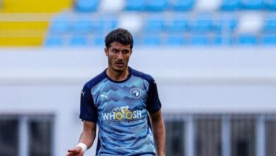 إصابة أسامة جلال في العضلة الخلفية خلال مباراة الزمالك وبيراميدز