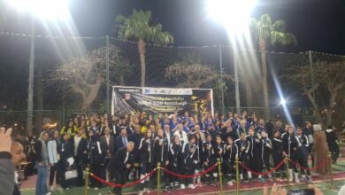 ناشئات سموحة أبطال منطقة الإسكندرية للكرة الطائرة