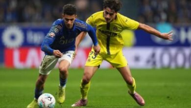 تعادل مثير بين ريال أوفييدو وفياريال في الدوري الإسباني