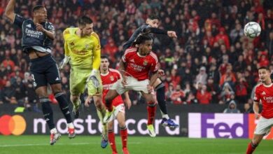 بعد الإساءة لـ فينيسيوس.. يويفا يقرر إيقاف لاعب بنفيكا 6 مباريات