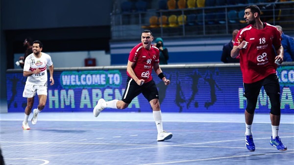 يد الأهلي تكتسح الزمالك في الجولة الختامية بدوري المحترفين