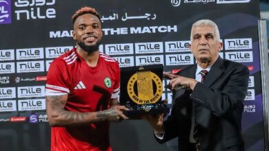 جودوين شيكا رجل مباراة مودرن سبورت والإسماعيلي بالدوري