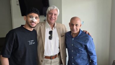 مدير الكرة بالزمالك يزور لاعب بيراميدز في المستشفي