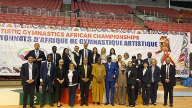 سيطرة مصرية علي منصات التتويج في بطولة أفريقيا للجمباز الفني بالكاميرون