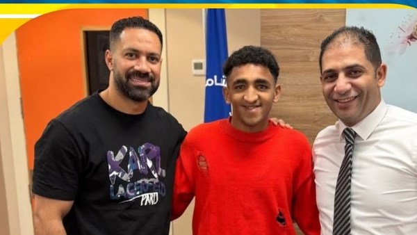 حسني عبد ربه يطمئن على خطاري بعد إصابته أمام مودرن.. ويوجه الشكر لمدير المجمع الطبي