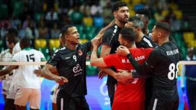 «رجال طائرة الأهلي» يواجه إيه إس إنچيس الإيفواري في بطولة إفريقيا