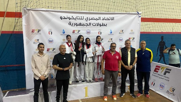 إنجاز جديد لأبطال المشروع القومي للموهبة والبطل الأولمبي في بطولة الجمهورية للتايكوندو تحت 17 سنة