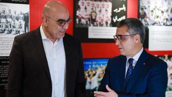 سفير الجزائر بالقاهرة يزور الزمالك ويجري جولة في متحف النادي