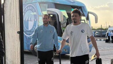 بيراميدز يصل الدفاع الجوي لمواجهة الأهلي