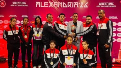منتخب المصارعة النسائية تحت 17 سنة يتوج بكأس البطولة الأفريقية