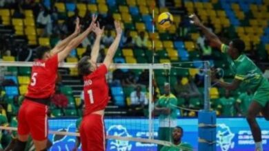 الأهلي يكتسح كاليبي الغاني ويتأهل لربع نهائي بطولة أفريقيا للطائرة بالعلامة الكاملة