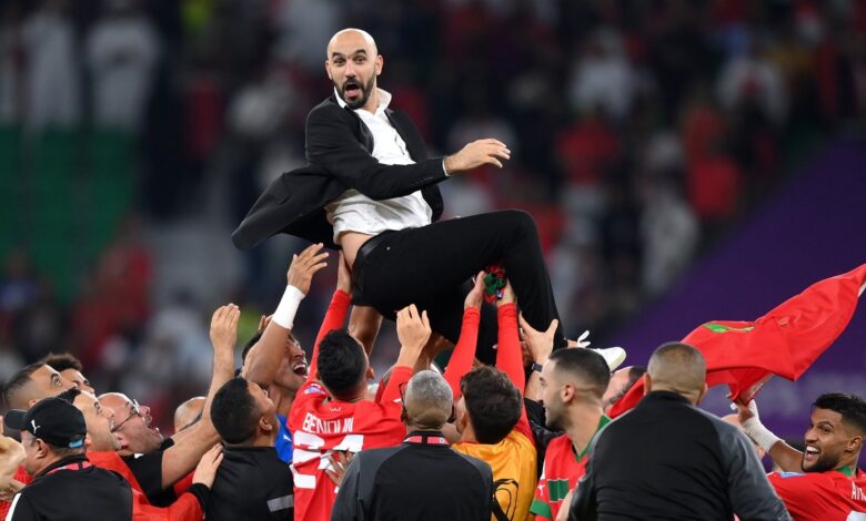 مبابي يدعم وليد الركراكي لتدريب ريال مدريد