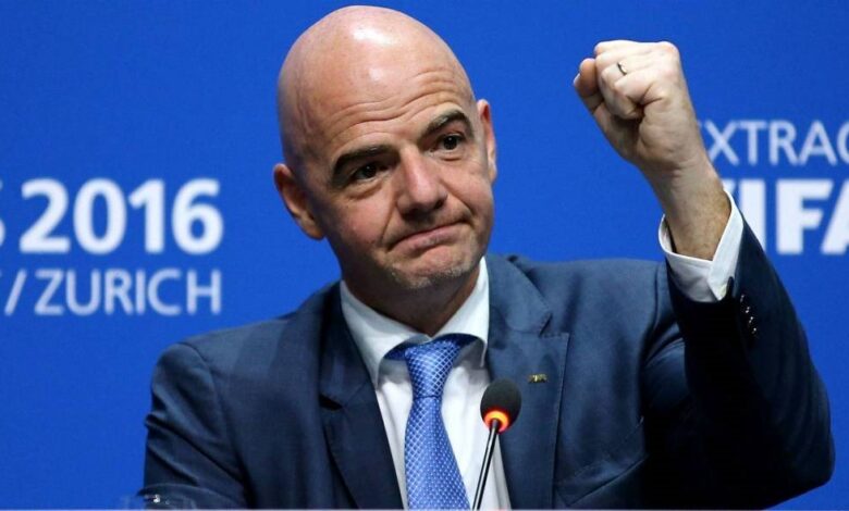 الاتحادات الأعضاء في الكاف تدعم انفانتينو