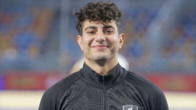 عمر الشبكي نجم وادي دجلة يتوج بثلاث ميداليات في الجمباز الفني 2026