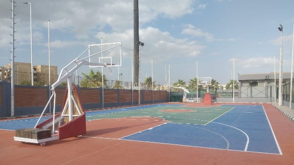 غدا افتتاح ملعب متعدد بمركز التنمية الشبابية بالشيخ زايد بعد تطويره