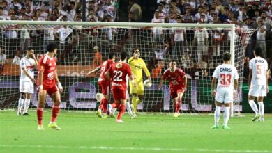 الشوط الأول.. الأهلي يضرب شباك الزمالك بهدفين