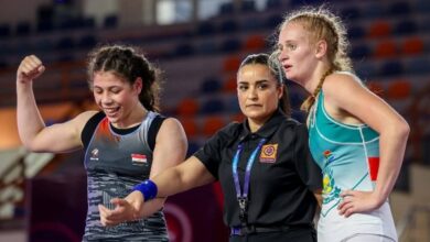 منتخب المصارعة للسيدات يحصد ميداليتين في البطولة الأفريقية بالإسكندرية