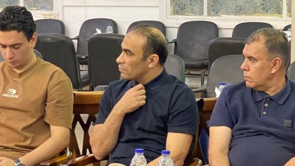 سيد عبد الحفيظ والقباني يعزّيان إبراهيم سعيد في وفاة والدته .. صور