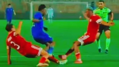 مودرن سبورت يتقدم بهدف أمام البنك الأهلي في الدوري
