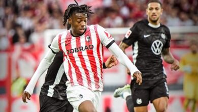فرايبورج يتعادل مع فولفسبورج 1-1 في الدوري الألماني
